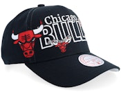 Chicago Bulls Mash Up Pro Black Adjustable