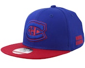 Kids Montreal Canadiens Blue/Red Snapback