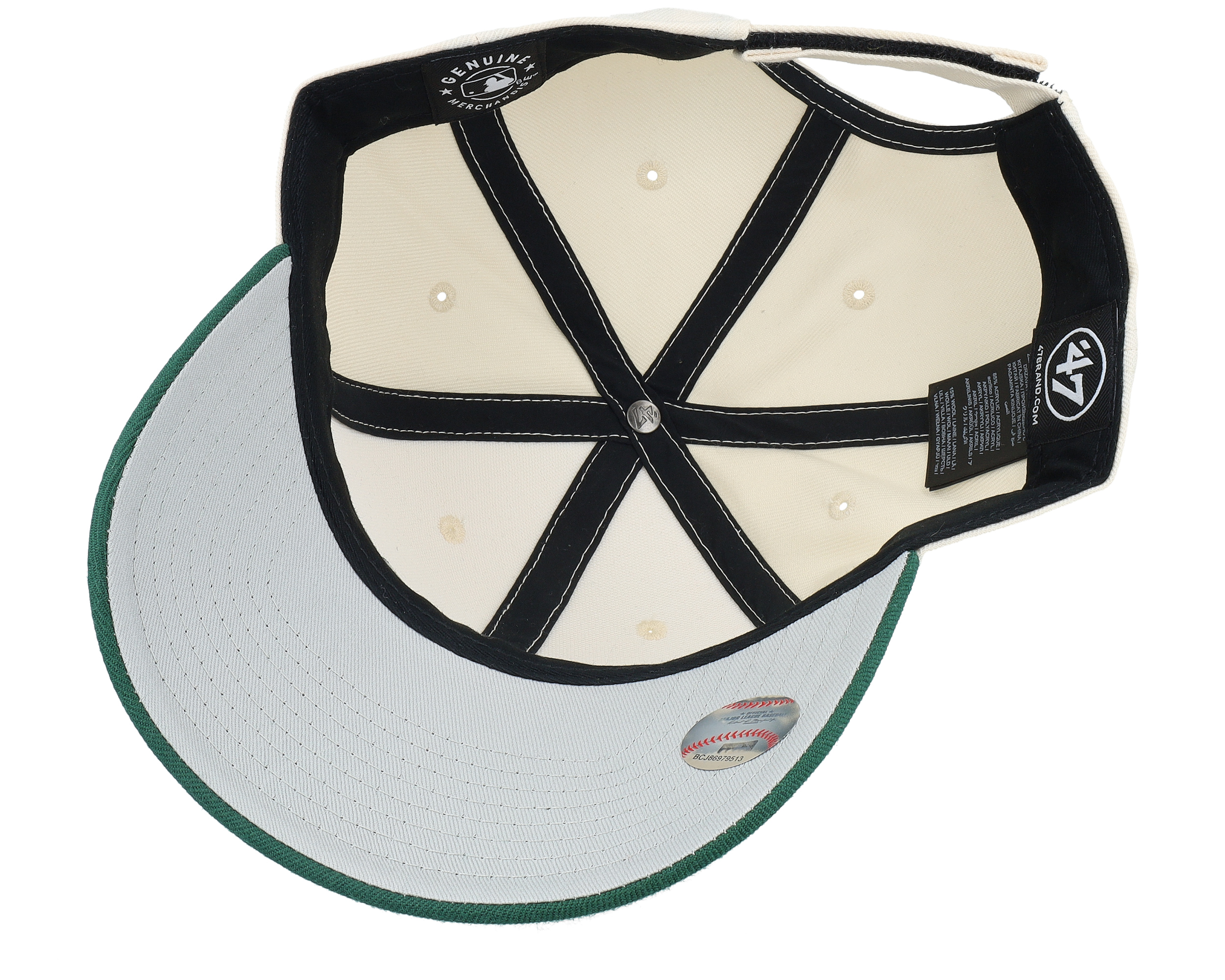 Oakland Athletics Two Tone Mvp Natural/Green Adjustable Hatstore