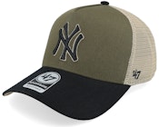 New York Yankees MLB Mesh 47 Offside Dt Sedalwood/Black A-frame Trucker