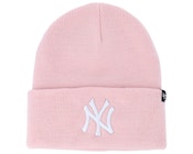 Kids New York Yankees Haymaker Pink Knit Cuff