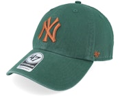 New York Yankees Clean Up Dark Green Dad Cap
