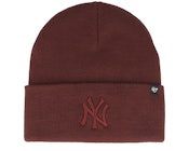New York Yankees Haymaker Dark Maroon Cuff Knit