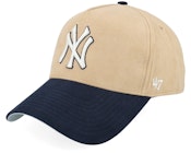 New York Yankees MLB 47 Mvp Khaki/Black Adjustable