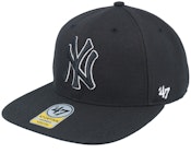 Kids New York Yankees No Shot Tain Black Snapback