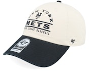 New York Mets Windham Clean Up Natural/Black Dad Cap