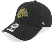 Chicago Blackhawks NHL Snap 47 Mvp Black Adjustable