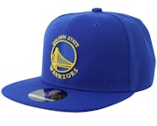 Kids Golden State Warriors NBA Blue Snapback