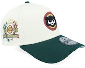 Hatstore Exclusive x Chicago Cubs 9FORTY White Green 90 A-Frame Adjustable