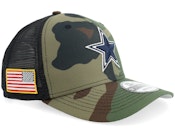 Dallas Cowboys 9SEVENTY NFL Salute To Service Camo Trucker