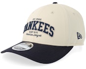New York Yankees Wordmark Player Replica M-crown 9FORTY Light Terracotta/Navy Adjustable