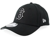 Boston Red Sox 39THIRTY M-crown Poly Black/White Flexfit
