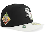 Chicago White Sox Glendale MLB St 59FIFTY Black/White Curved Fitted