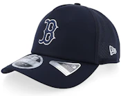 Boston Red Sox 9FORTY Navy Mesh Apex A-Frame Trucker