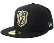 Hatstore Exclusive x Vegas Golden Knights 59FIFTY Black Fitted