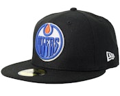 Hatstore Exclusive x Edmonton Oilers 59FIFTY Black Fitted