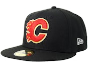 Hatstore Exclusive x Calgary Flames 59FIFTY Black Fitted