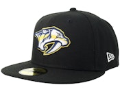 Nashville Predators 59FIFTY Black Fitted