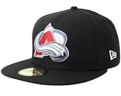 Colorado Avalanche 59FIFTY Black Fitted
