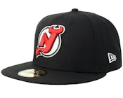 New Jersey Devils 59FIFTY Black/White Fitted