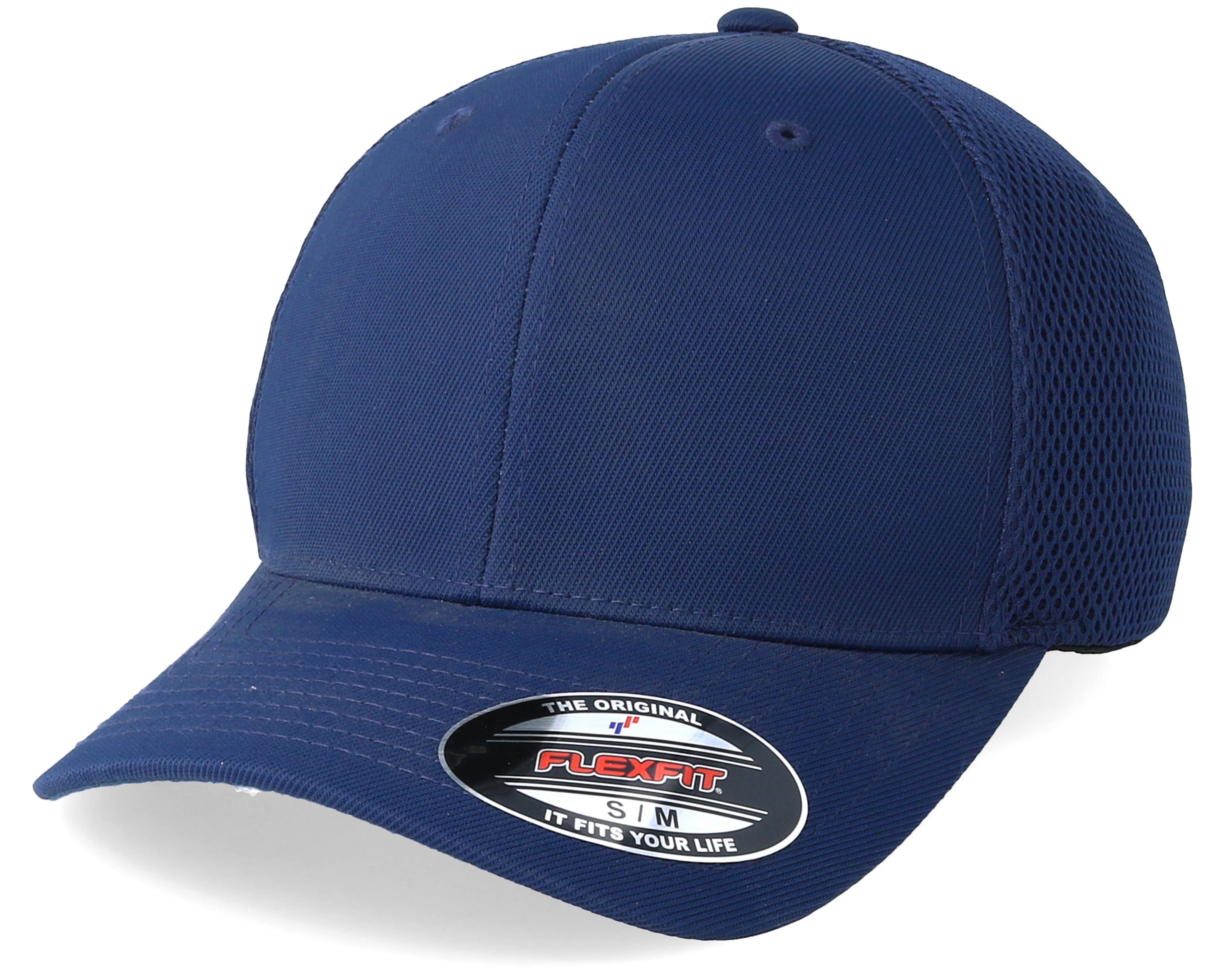 Tactel Mesh Navy - Flexfit cap | Flex Caps