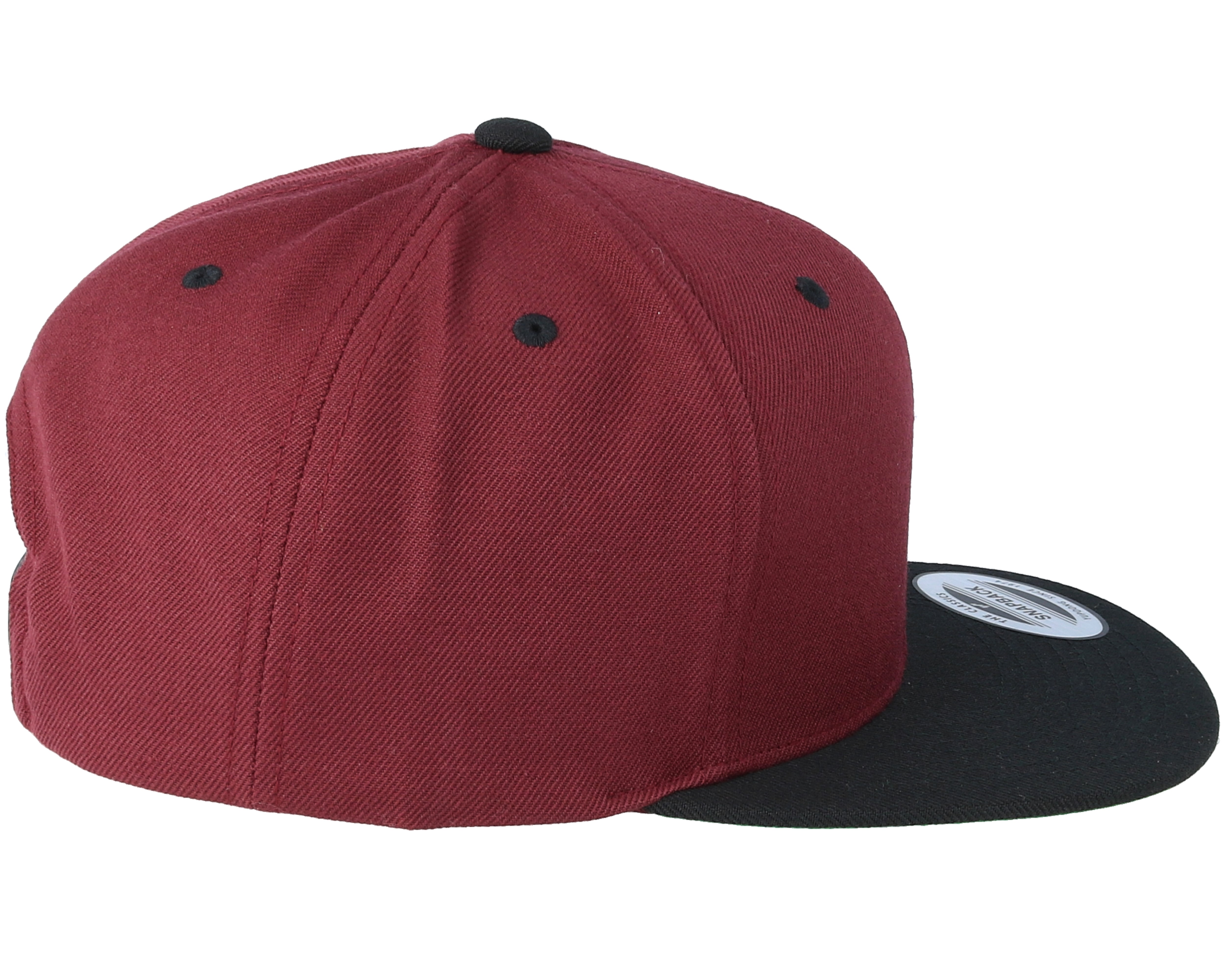 Maroon Black Snapback