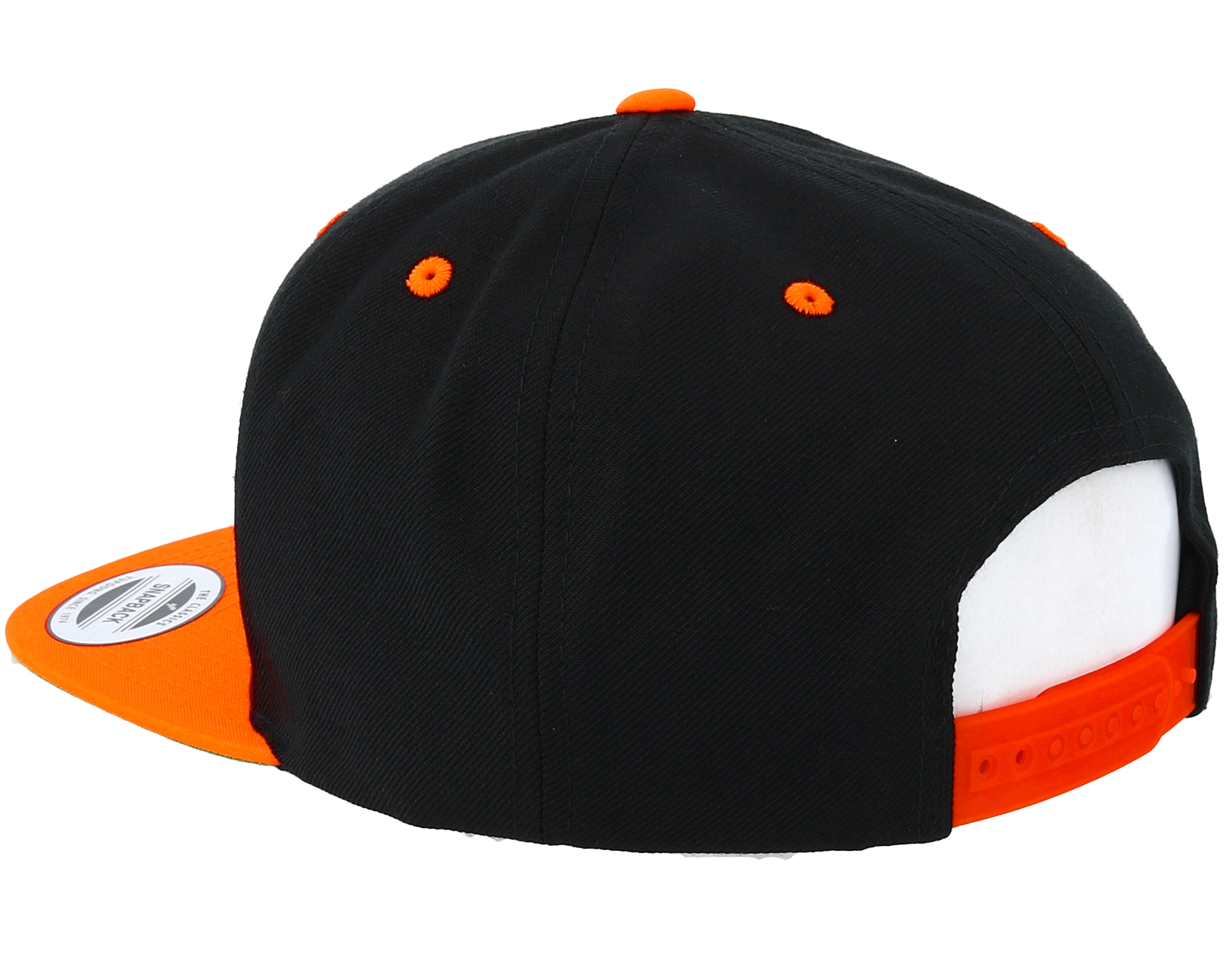 black orange snapback