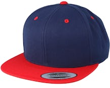 Classic Navy/Red Snapback - Yupoong