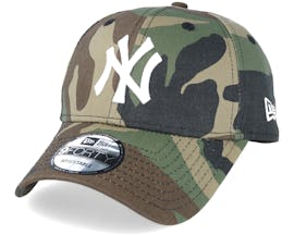 New York Yankees 9FORTY Basic Camo/White Adjustable - New Era