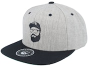 Cap Man Grey/Black Snapback