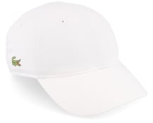 Kids Side Patch White Dad Cap - Lacoste