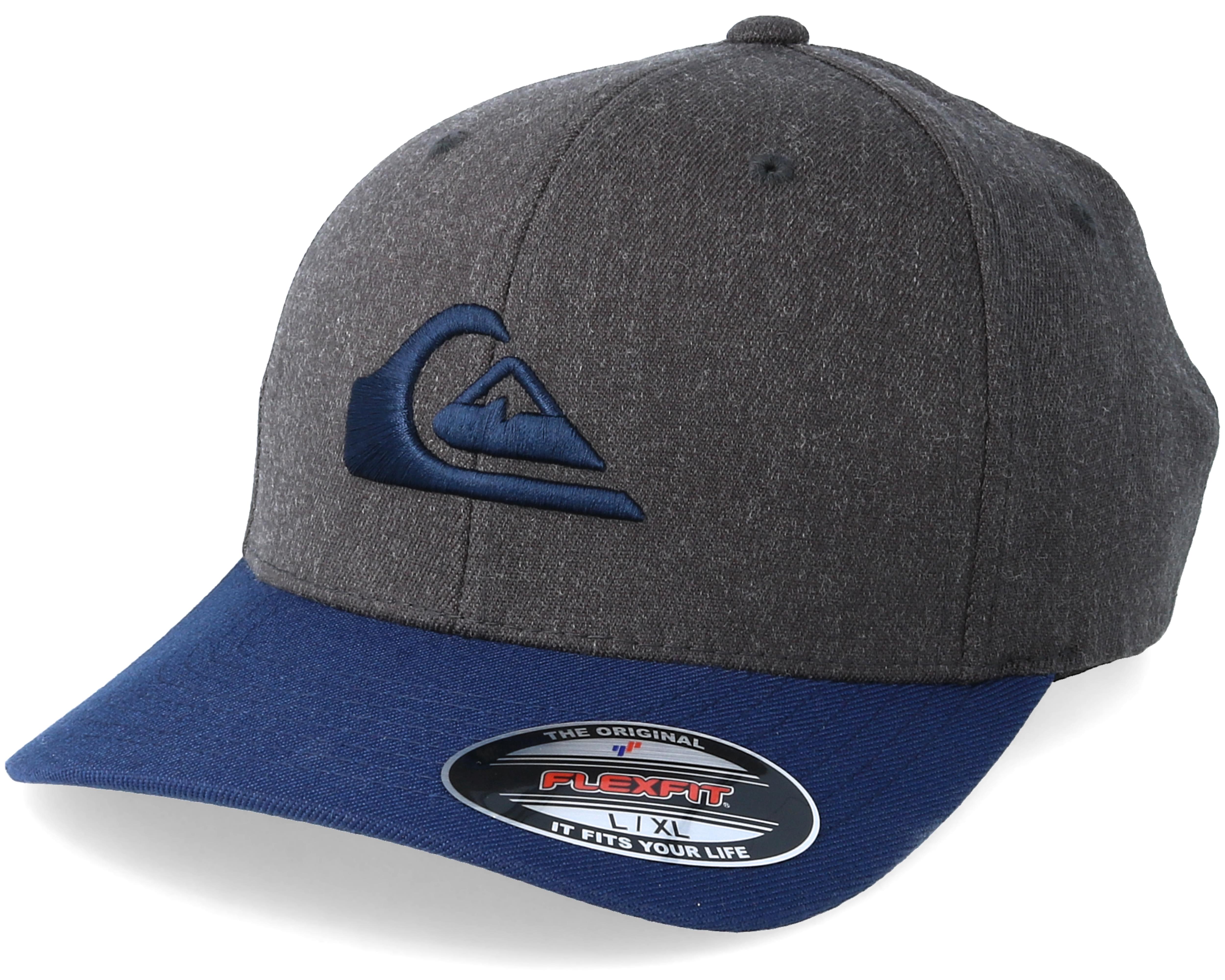 Mountain And Wave Dark Grey/Dark Blue Flexfit