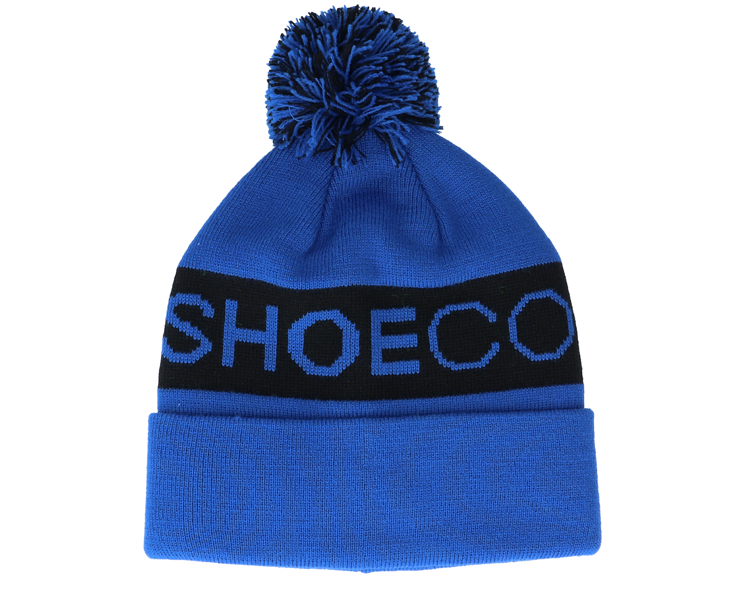 Kids Chester Youth Beanie Iolite Blue Pom DC beanie