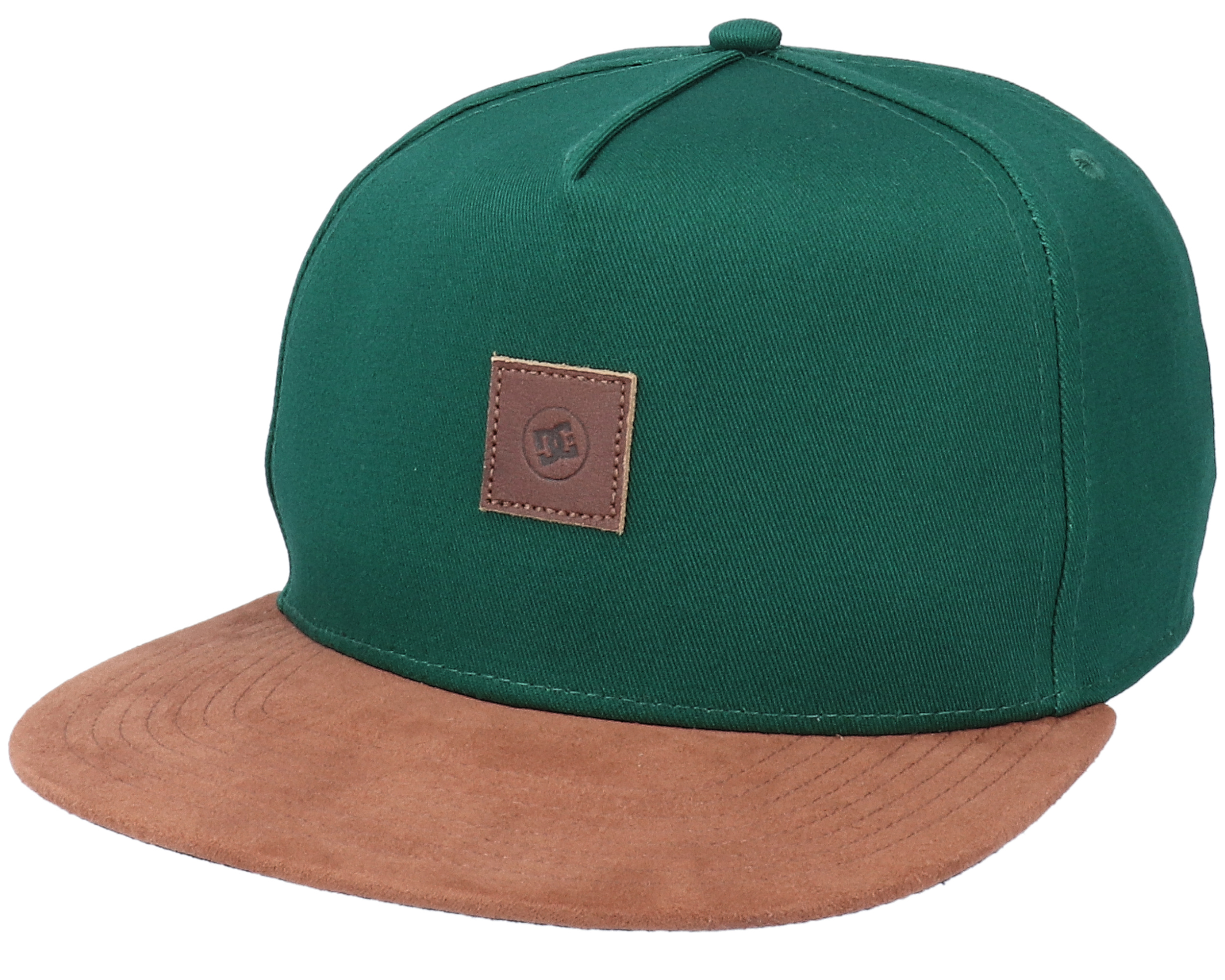 KidsBrackers2DarkGreen/SuedeSnapback