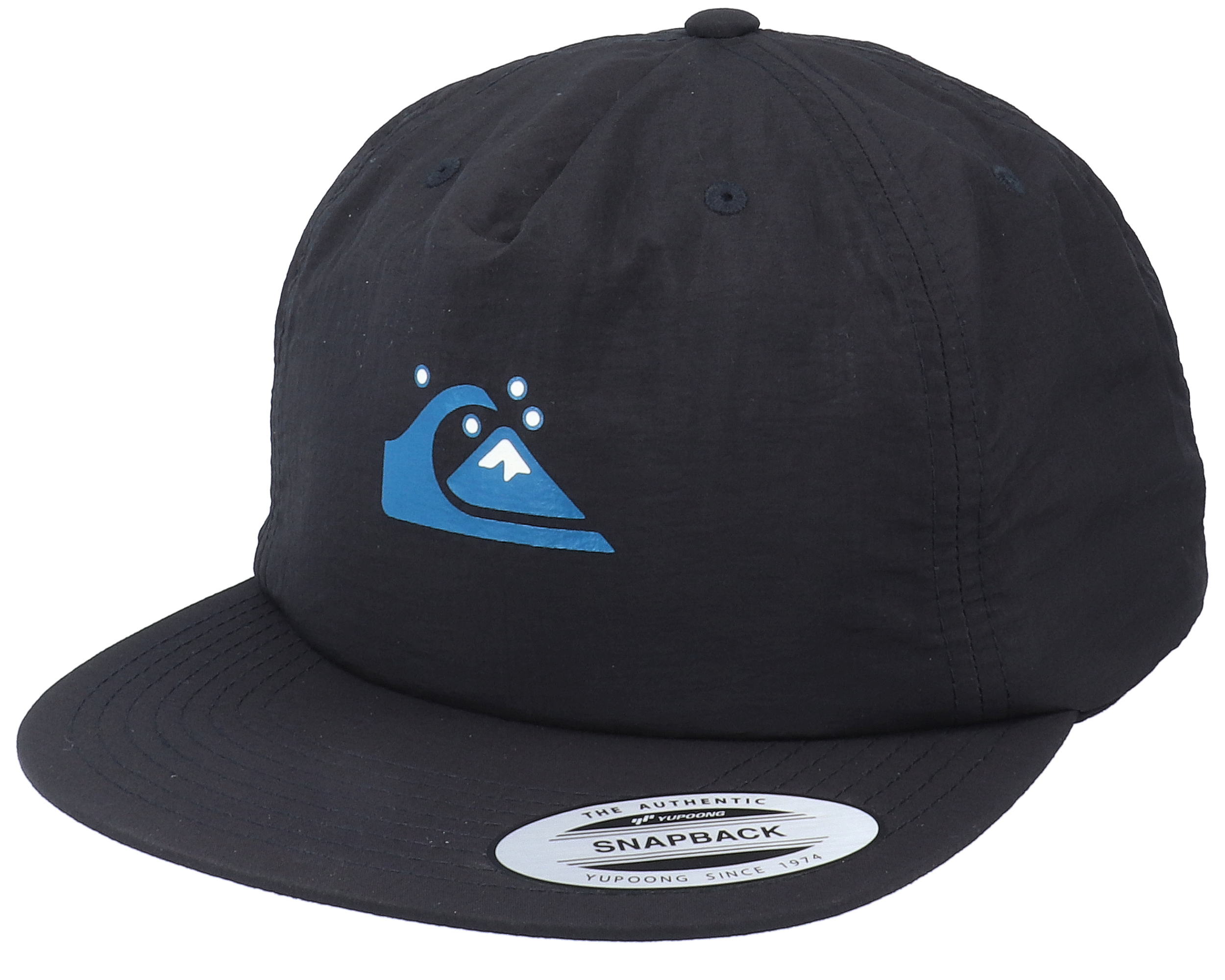 Womens The Nylon Cap Black Snapback - Quiksilver