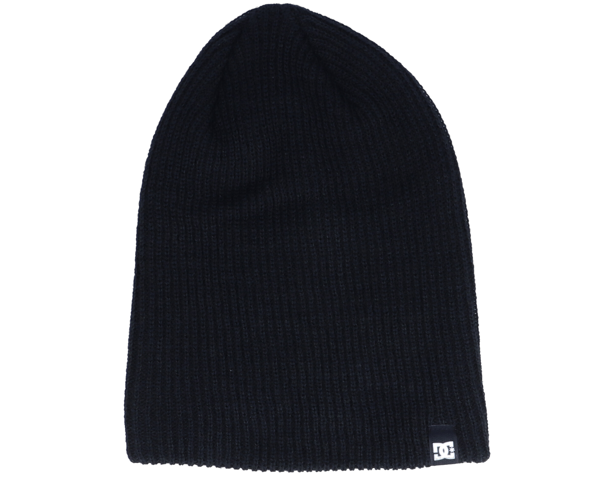 Skully Black Long Beanie - DC beanie | Hatstoreworld.com