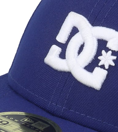 - Fitted Blue Low Royal Profile cap DC