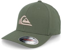 Mountain And Wave Green Flexfit - Quiksilver