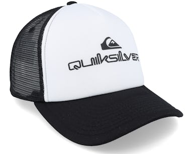 White/Black Omnistack Quiksilver Trucker cap -