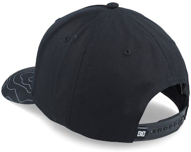 Black Slacker cap Adjustable DC -