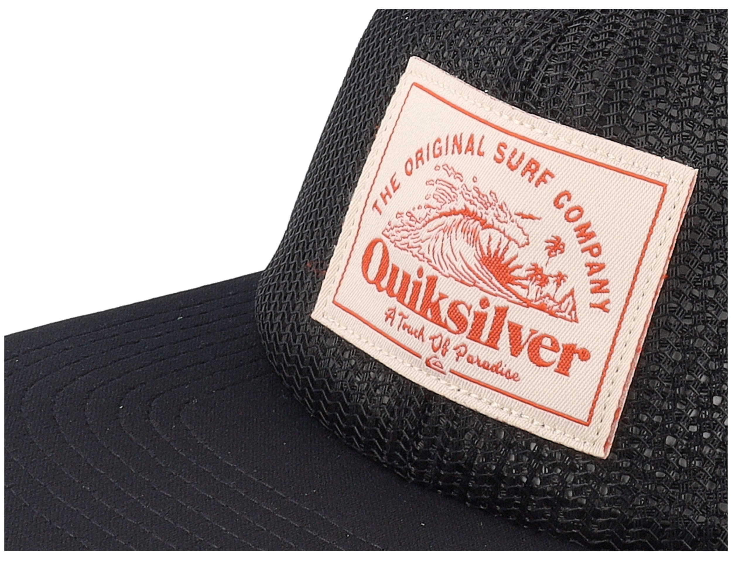 Meshed Up Black Trucker