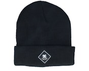 Label Beanie Black Cuff
