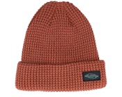 Tofino Beanie Marsala Red Cuff