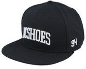Semi-pro Black Snapback