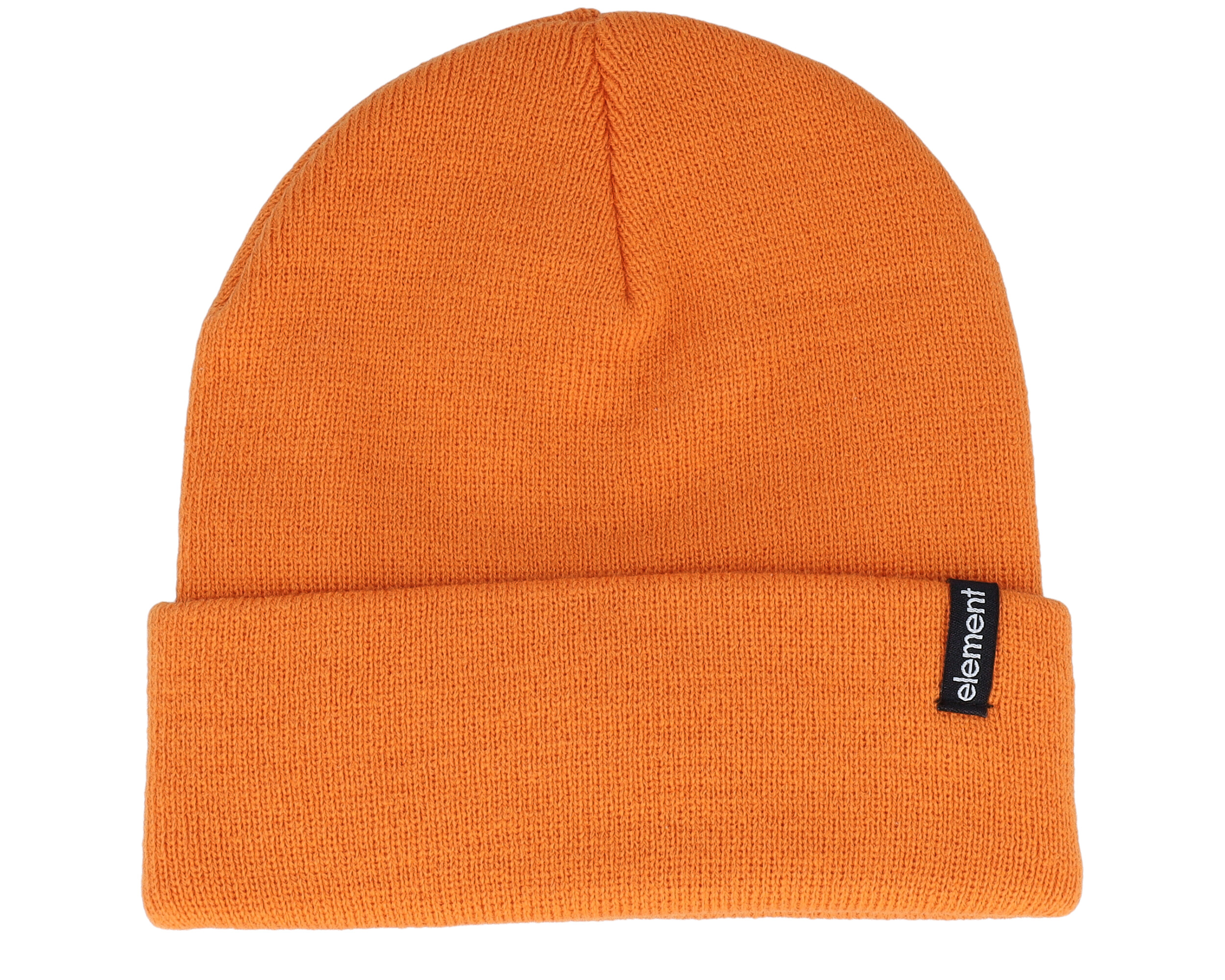 Dusk Low Beanie Burnt Orange Cuff - Element mössa - Hatstore.se