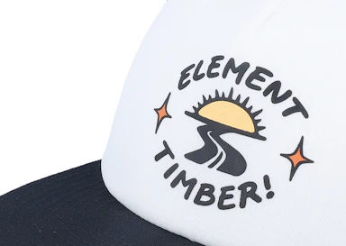 Timber Cap Off White/Black Trucker - Main Image