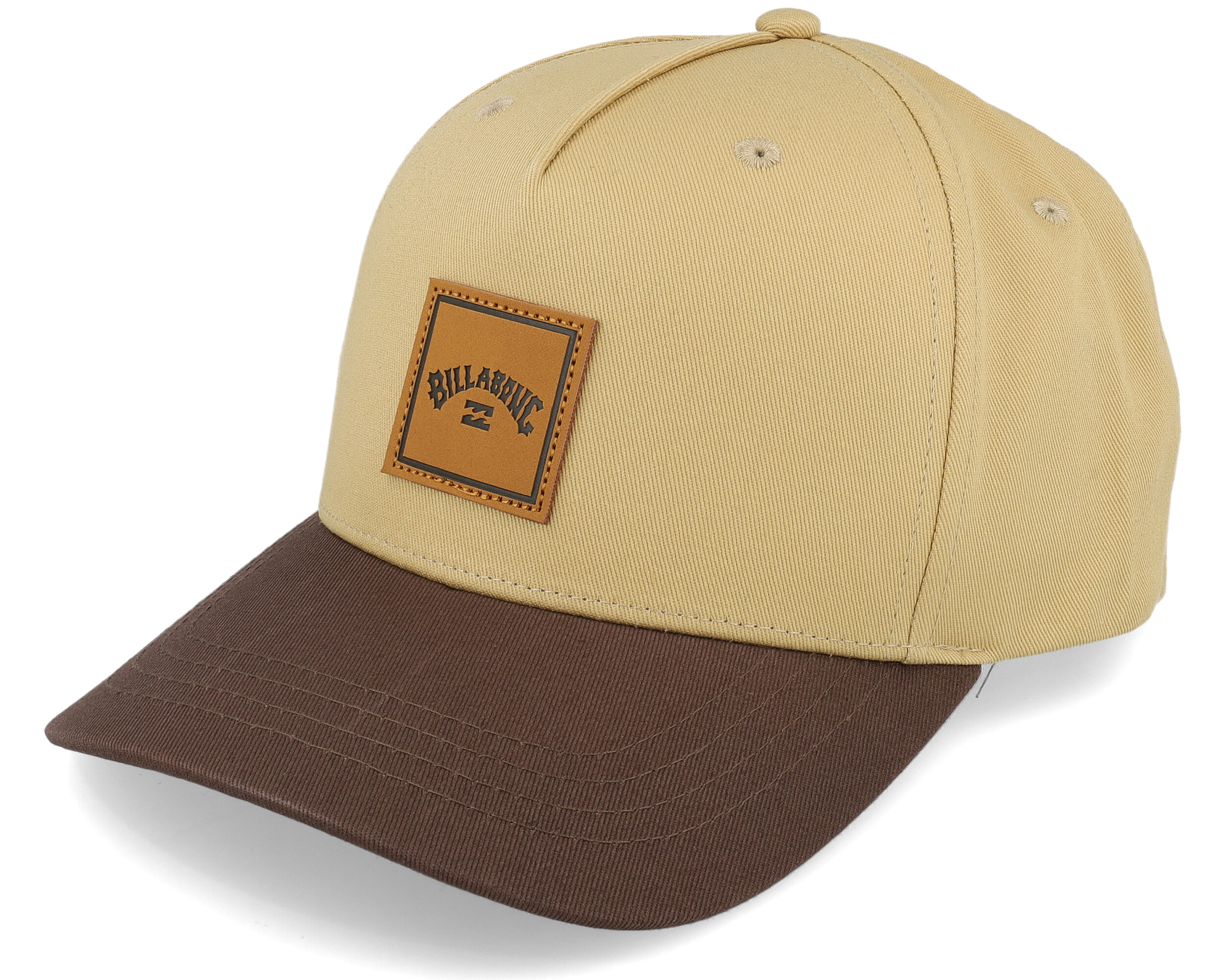 Billabong Stacked Gold/Brown Adjustable cap -