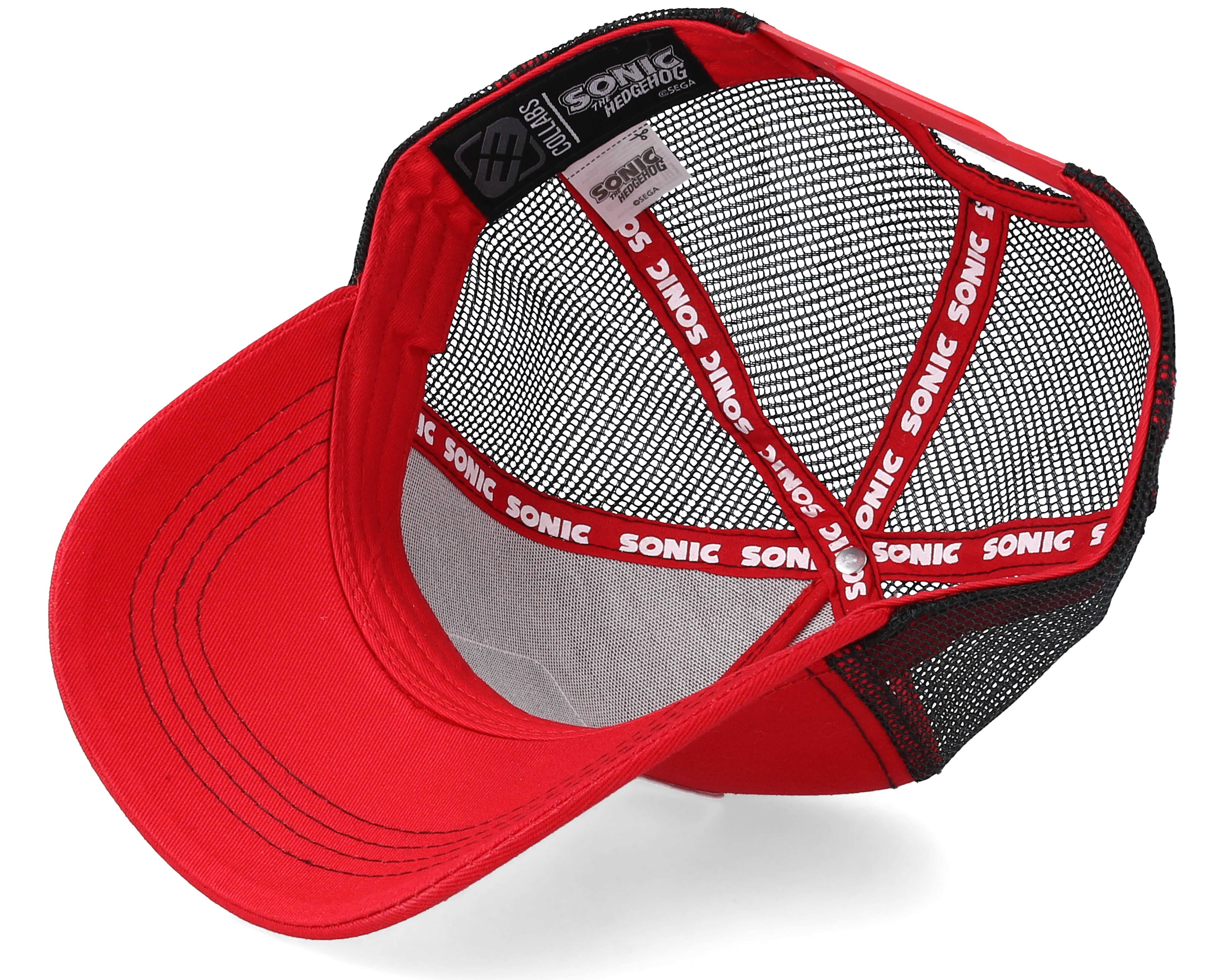 Sonic The Hedgehog Dr Eggman Black/Red Adjustable Capslab kep