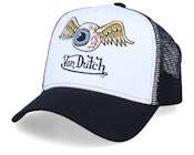 Flying Eye White/Black Trucker