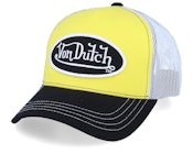 Oval Patch Yellow/White/Black Trucker